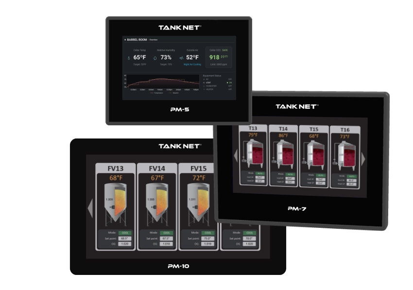 TankNET PM-Series Control Panel